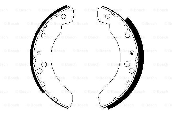 Pabuçlu Fren Balatası [228,6*45 mm]FORD P100 2.0L 198801 - 199212; Transit 2.0i 80-120 198810 - 199107; Transit 2.5 Diesel 80-120 198810 - 199107; Transit 2.5 Diesel 80-120 198601 - 199107; P100 1.6L 198204 - 198709; P100 1.8L Turbo Diesel  FOR 61500