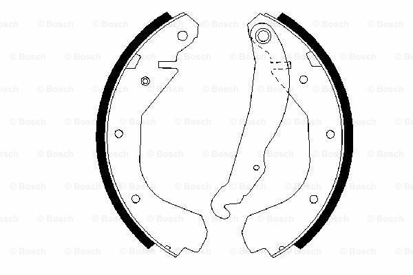 Pabuçlu Fren Balatası [180*32 mm]FIAT Punto 75 1.2i.e. 199705-199908; Punto 60 1.2i.e. 199705-199908; Punto 1.7 TD 199705-199908 LAI 5890500; LAI 5888433
