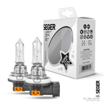 206952 H8 12V 35W (3.500K+50% FAZLA IŞIK) TAKIM PGJ19-1 SUPER VİSİON