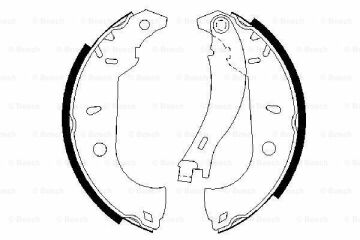 Pabuçlu Fren Balatası [200*29 mm]OPEL Corsa 1.2 i 199303 - 200008; Corsa 1.0 i 199609 - 200009; Corsa 1.2 i 199709 - 200008; Corsa 1.4 i 199303 - 200008; Astra 1.4i 199109 - 199802; Astra 1.6i 199409 - 199802; Astra 1.6i 199209 - 199602;  VAU 9054286