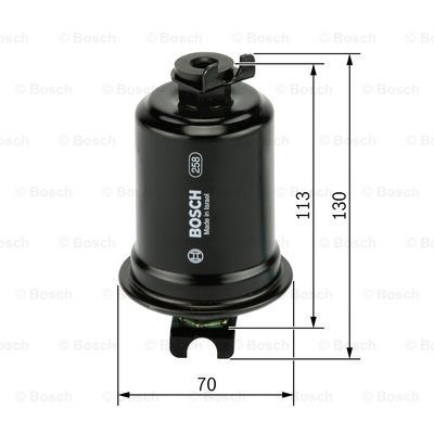 Yakıt FiltresiTOYOTA Previa 2.4i 16V 199009 - 199912; Previa 2.4i 16V 4x4 199005 - 199912; Tarago 2.4i 16V 199005 - 200012; Estima Emina 2.4i 199201 - 199912; Estima Emina 2.4i 4WD 199201 - 199912; Estima Lucida 2.4i 1992 TOY 2330079405; TOY 2330