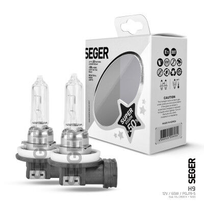 207096 H9 12V 65W (3.500K +50%FAZLA IŞIK) TAKIM PGJ19-5 SUPER VİSİON