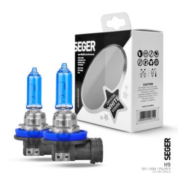 207126 H9 12V AMPUL 65W (4.500K BEYAZ IŞIK) TAKIM PGJ19-5 CRYSTAL WHİTE