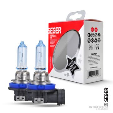 207157 H9 12V AMPUL 65W (4.000K BEYAZ IŞIK) TAKIM PGJ19-5 XENON WHİTE ULTRA
