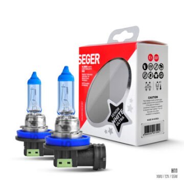 207294 H11 12V 55W (4.00K BEYAZ IŞIK) TAKIM  PGJ19-2 XENON WHİTE ULTRA