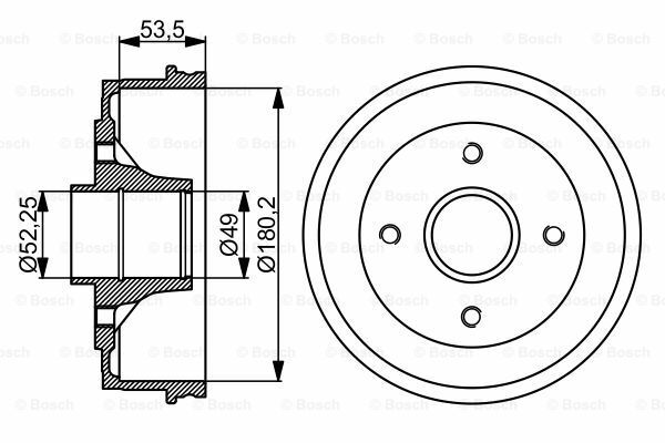 Fren Kampanası [180,2 / 82,9 mm]RENAULT; DACIA Symbol 1.4i 199910-200710; Symbol 1.2 200810-; Sandero 1.5 dCi 200806-; Logan 1.5 dCi 200506-; Clio II 1.4i 199803-200710; Logan 1.4 200407-; Clio II 1.5 dCi 200106-200710; Sandero 1.4 200806-; Clio I RE