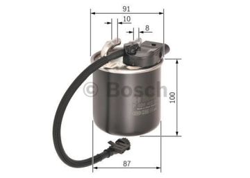 MERCEDES-BENZ C 250 CDI 09.2008 - 12.2014 BOSCH MAZOT FİLTRESİ filitre