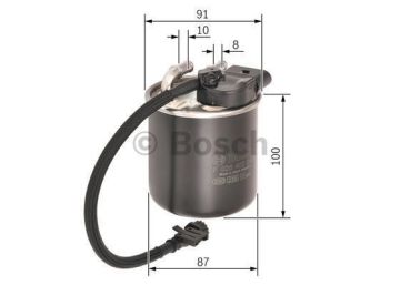 MERCEDES-BENZ C 250 CDI 09.2008 - 12.2014 BOSCH MAZOT FİLTRESİ filitre