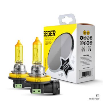 207324 H11 12V 55W (2.700K SARI IŞIK) TAKIM PGJ19 -2 XENON YELLOW