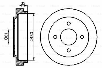 Fren Kampanası [180 / 53 mm]NISSAN Micra 1.0i ( 08.1992 - 10.2002 ); Micra 1.3i ( 08.1992 - 07.2000 ); Micra 1.3i ( 08.1992 - 07.2000 ); Micra 1.0i ( 08.1992 - 10.2002 ); Micra 1.3i ( 08.1992 - 07.2000 ); Micra 1.0i ( 08.1992 - 10.2002 NIS 432065F012