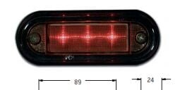 YD-D-0392 DSL-24.306  3LED ARKA POZİSYON LAMBA 24V İ 24V.