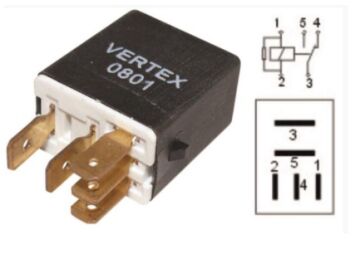 VR3120 ROLE 12V.5P UNIVERSAL MİNİ