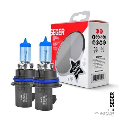 207447 HB1 9004 12V AMPUL (4.000 BEYAZ IŞIK)TAKIM 65/45W  P29T XENON WHİTE ULTRA