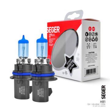 207447 HB1 9004 12V AMPUL (4.000 BEYAZ IŞIK)TAKIM 65/45W  P29T XENON WHİTE ULTRA