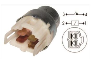 VR12134 ROLE 12V.4P.YUVARLAK MITSUBISHI KIA
