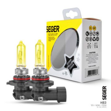207614 HB3 9005 12V 60W (2.700K SARI IŞIK) TAKIM P20D XENAN YELLOW