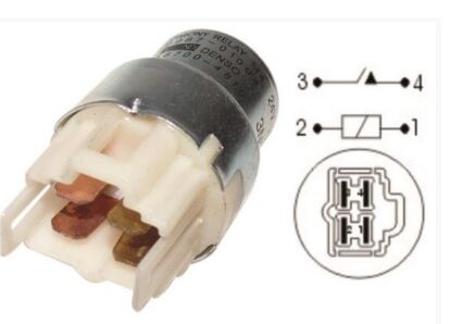 VR24144 ROLE 24V.4P.YUVARLAK MITSUBISHI KIA