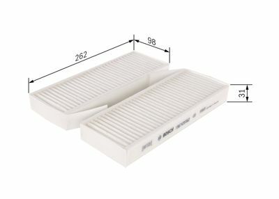 Kabin filtresiPEUGEOT;  308 1.6 HDi 07.2013 - ; 308 1.6 BlueHDi 01.2014 - ; 308 1.6 BlueHDi SW 01.2014 - ; 308 1.6 THP 07.2013 - ; 308 1.6 HDi SW 01.2014 - ; 308 1.2 THP 01.2014 - ; 308 1.2 THP SW 01.2014 - ; 308 2.0 HDi 01. PEU 9804163380