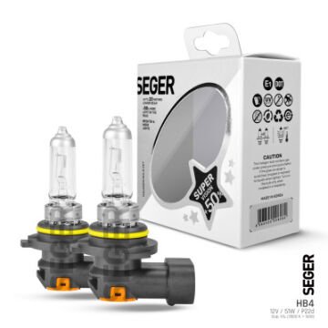 207713 HB4 9006 (3.500K, +50% FAZLA IŞIK) TAKIM 12V 51W P22D SUPER VİSİON