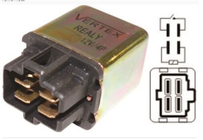 VR3180 ROLE KIZDIRMA+FAR  12V.4P MITSUBISHI/KIA