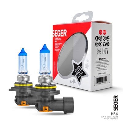 207775 HB4 9006 (4.000K BEYAZ IŞIK) TAKIM 12V 51W P22D XENON WHİTE ULTRA