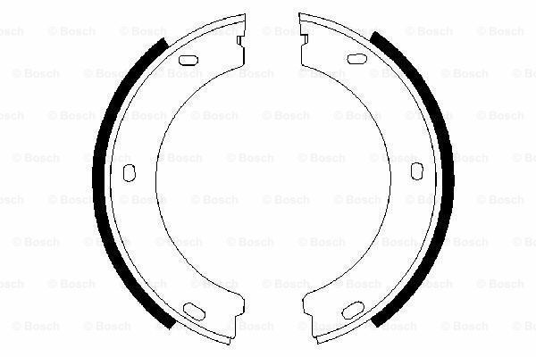 Pabuçlu Fren Balatası [185,0*20,00 mm]PEUGEOT 605 2.0i ( 10.1989 - 05.1999 ); 605 2.0 ( 10.1989 - 05.1999 ); 605 3.0i 24V ( 07.1993 - 05.1999 ); 605 3.0i ( 07.1993 - 05.1999 ); 605 2.5 Diesel Turbo ( 07.1994 - 05.1999 ); 605 2.0i 16V ( 07.1994 -  PEU