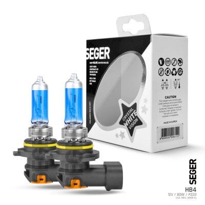 207850 (YÜKSEK GÜÇ, 4.500K BEYAZ IŞIK) TAKIM HB4 900 12V 80W P22D CRYSTAL WHİTE