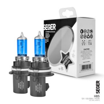 207904 HB5 9007 AMPUL (4.500K BEYAZ IŞIK) TAKIM  12V 65/55W PX29T CRYSTAL WHİTE