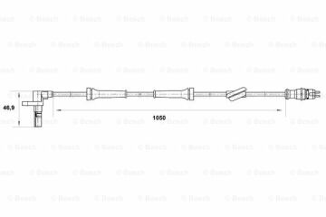 Tekerlek Devir Sensörü, ArkaWS7033FIAT Marea 1.9 JTD S.W. 200110 - 200209; Marea 1.9 JTD 199903 - 200209; Marea 1.6i 16V 199610 - 199902; Marea 1.6i 16V 199910 - 200212; Marea 1.6i 16V 199903 - 200209; Marea 1.8i 16V 199610 - 199902; Marea LAI 465398
