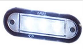 SBA3W 12V/24V 3 LEDLİ BEYAZ Basamak Aydınlatma Sid 30220009