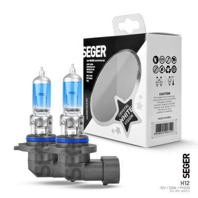 208062 H12 (9055) (4.500K BEYAZ IŞIK) TAKIM 12V 53W PZ20D CRYSTAL WHİTE