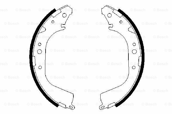 Pabuçlu Fren Balatası [295*50 mm]CHEVROLET; TOYOTA Aveo 1.4 Hatchback 201106-; Hilux 2.5 Diesel Turbo Pickup 4x4 200108-200508 TOY 0449535230; TOY 0449