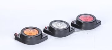 ÜÇLER.A19-0708S LEDLİ YUVARLAK İŞARET LAMBA - SARI