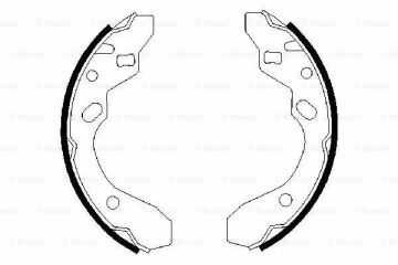 Pabuçlu Fren Balatası [200*35 mm]MAZDA 323 1.5i Sedan 199610-199806; 323 1.3i Sedan 199610-199806; 323 P 1.3i Hatchback 199610-200009 MAZ BCYD4938Z; MAZ BCYD2