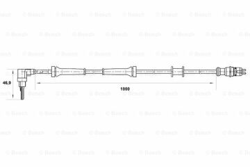 Tekerlek Devir Sensörü, ÖnWS7064ALFA ROMEO 146 1.4 i.e. 16V T.S. 199902 - 200012; 145 1.4 i.e. 16V T.S. 199902 - 200012; 145 1.9 JTD 199805 - 199902; 146 1.9 JTD 199805 - 199902; 146 1.9 JTD 199902 - 200012; 146 1.6 i.e. 16V T.S. 199902 - 2000 LAI 46