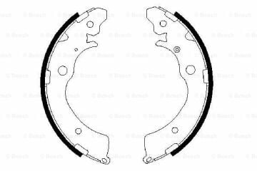 Pabuçlu Fren Balatası [220*35 mm]HONDA; SUZUKI Jimny 1.3i 16V 4WD 199810 - 200810; Jimny 1.3i 16V 4WD 200010 - ; Jimny 1.3i 16V 200010 - ; HR-V 1.6i 16V 4WD 199812 - 200512; Jimny 1.5 DDiS 4WD 200508 - ; Civic 1.4 Hatchback 200102 - 200512; HR-V 1 SU