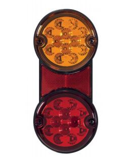 YD-D-0454 DSL-212 STDRV(R) LEDLİ İKİLİ LAMBA (7PIN N SOKET) L