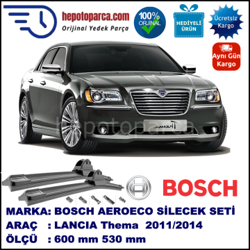 LANCIA Thema  11.2011-..., 600 / 530 mm. BOSCH AEROECO Aparatlı Muz Silecek