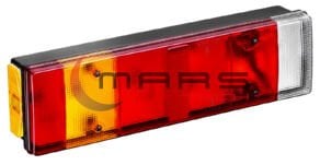 611844 MAN TİPİ 7 Lİ SOKETLİ PLAKASIZ STOP LAMBASI SAĞ DÜZ CAM ARKADAN SOKETLİ 81252256474