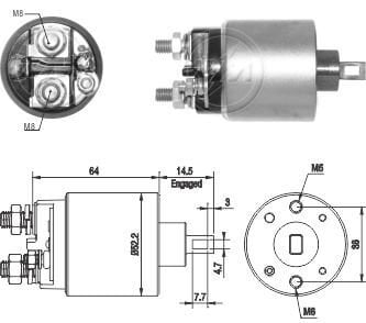 710    MARŞ OTOMATİĞİ 12V NISSAN MICRA 23300CK800