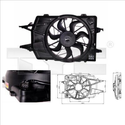 59421 FAN MOTORU DAVLUMBAZLI FORD FOCUS 1 KLİMALI  2S418C607AB