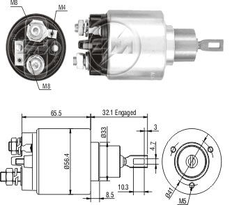 578   MARŞ OTOMATİĞİ 12V FIAT FORD BMW TEK FİŞLİ OPEL 0331303005 0.331.303.005 0.331.303.016