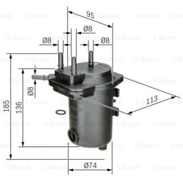 BOSCH_0450907012 Dizel Filtre RENAULT filitre