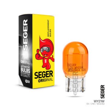 208895 WY21W 12V AMPUL  21W WX3x16d T20 B. DİPSİZ KAPLAMA SARI