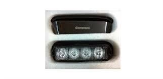 SBEF4R 12V/24V 4 LEDLİ KIRMIZI ELİPS Çakar Lamba16 30570023