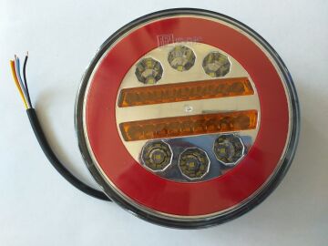 NEON YUVARLAK STOP LAMBA 24V HAMBURGER