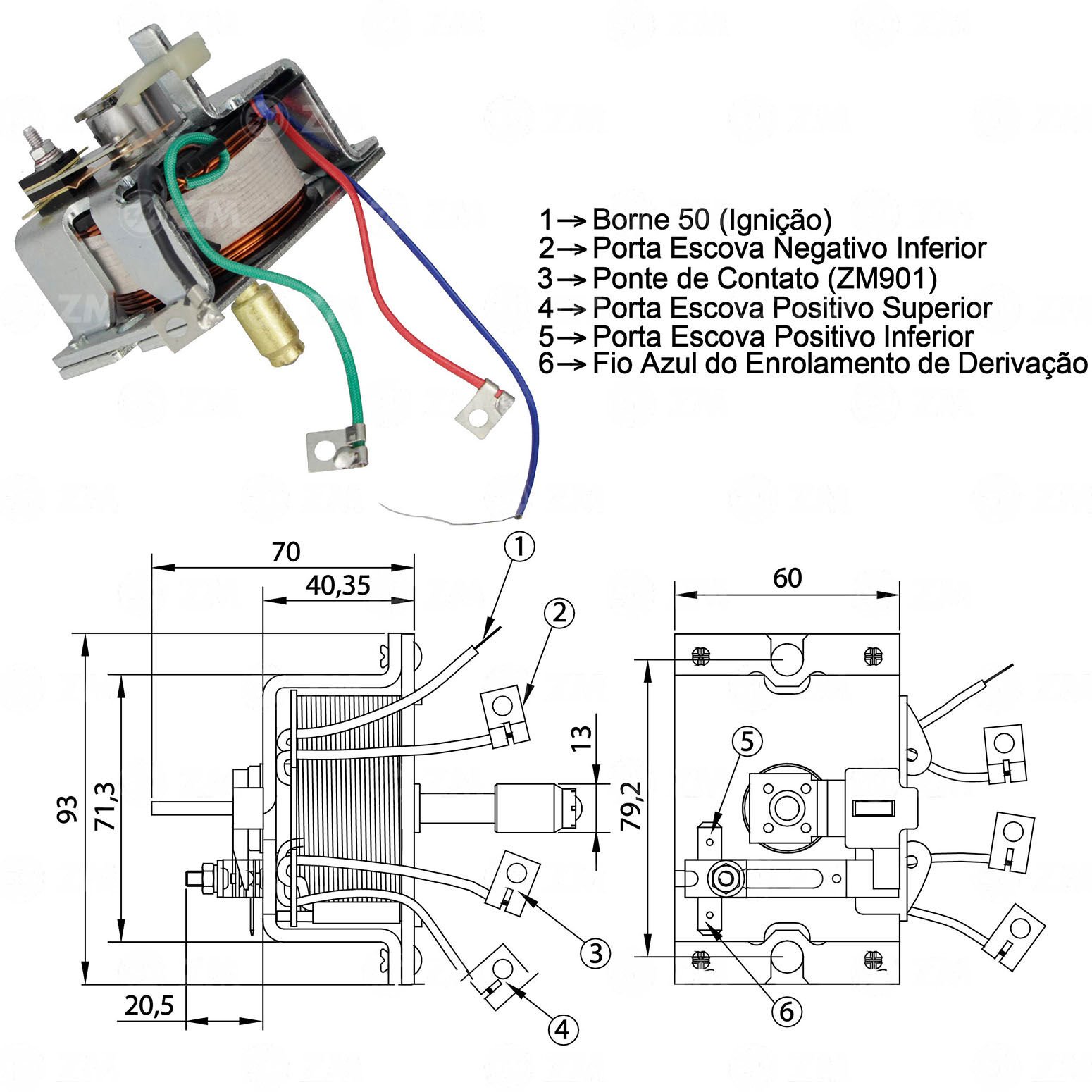 902   MARŞ OTOMATİĞİ 24V MİLLİ ALFKB  ALFKB 0331450001