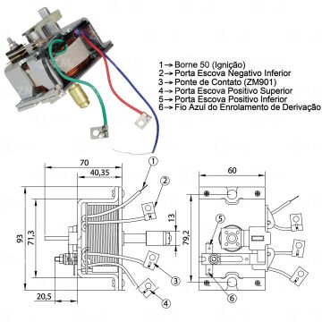 902   MARŞ OTOMATİĞİ 24V MİLLİ ALFKB  ALFKB 0331450001