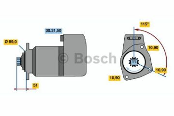 Marş  Motoru LIEBHERR D-Serie LIE 6290044