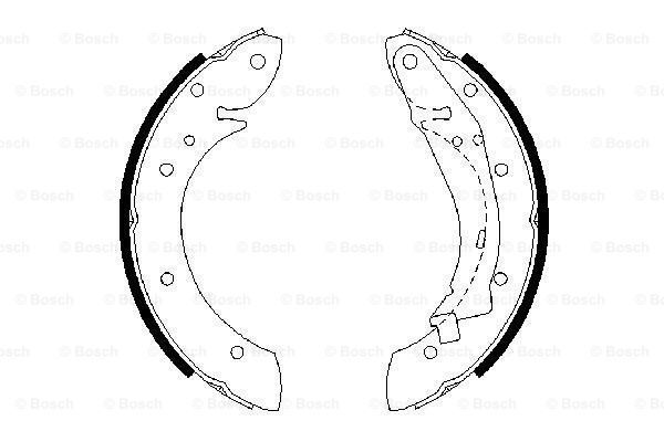Pabuçlu Fren Balatası [228,6*40 mm]PEUGEOT; CITROE Xsara Picasso 2.0 HDi 200001 - 201004; Berlingo 1.9 Diesel 200211 - 200804; Berlingo 2.0 HDi 200211 - 200804; Xsara Picasso 1.8i 200001 - 201004; Partner 2.0 HDi 200209 - 200607; Xsara Picasso 1.6i 2